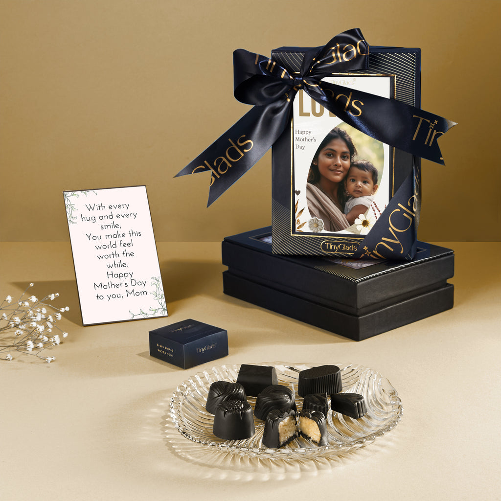 Photo Print Chocolate Gift Box for Mom