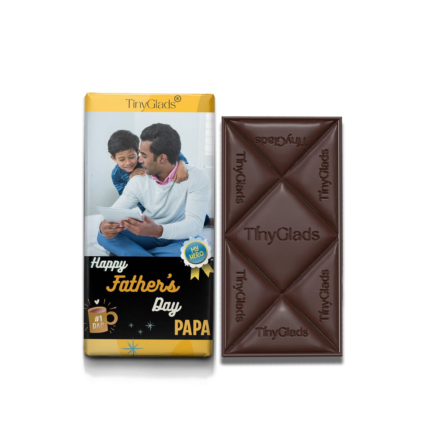 Personalised Father’s Day Chocolate Bar