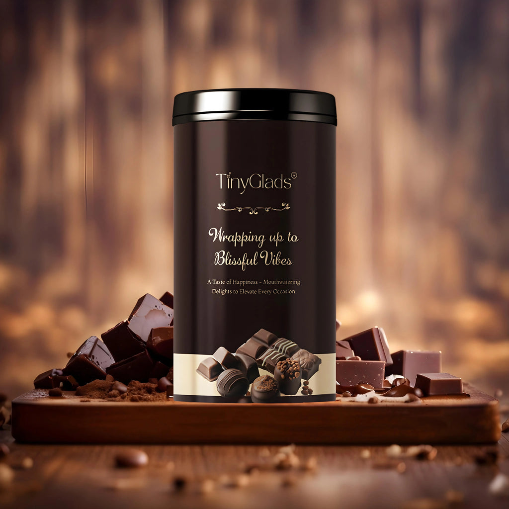 Gourmet Mixed Assorted Chocolate Truffles Jar Premium Collection