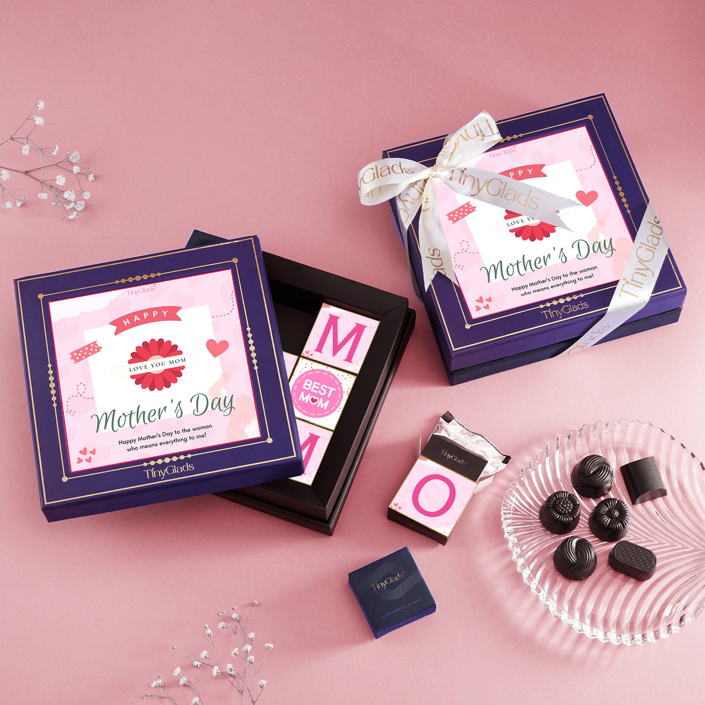 Mother’s Day Love Chocolate Box – Personalized Gift with Love