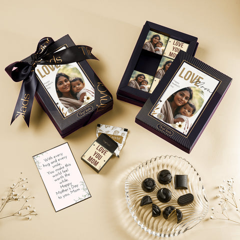 Photo Print Chocolate Gift Box for Mom