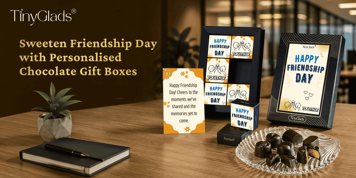 Sweeten Friendship Day with Personalised Chocolate Gift Boxes
