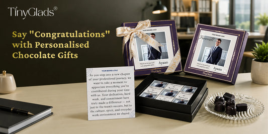Say "Congratulations" with Personalised Chocolate Gifts
