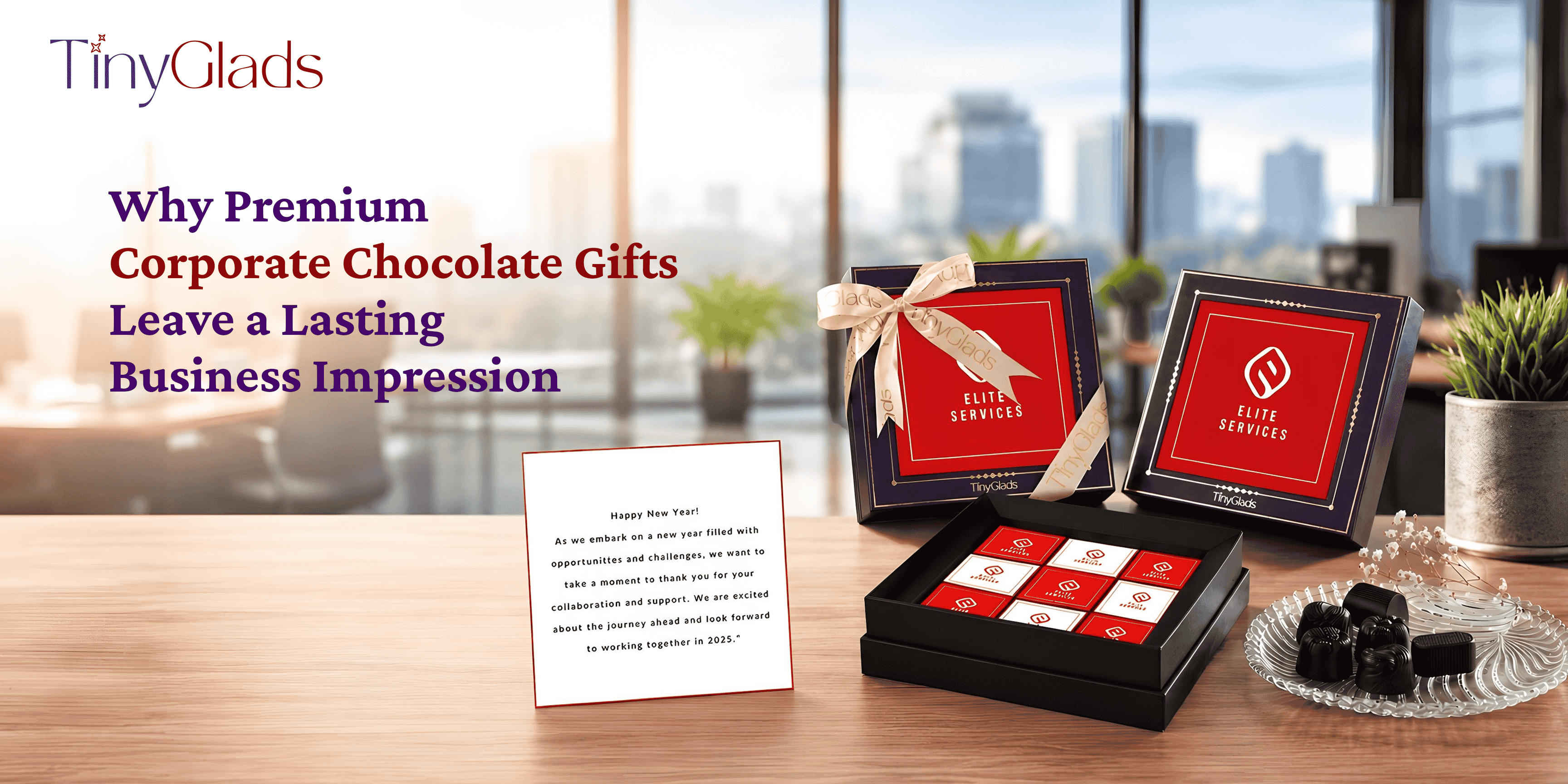 Why Premium Corporate Chocolate Gifts Leave a Lasting Business Impression