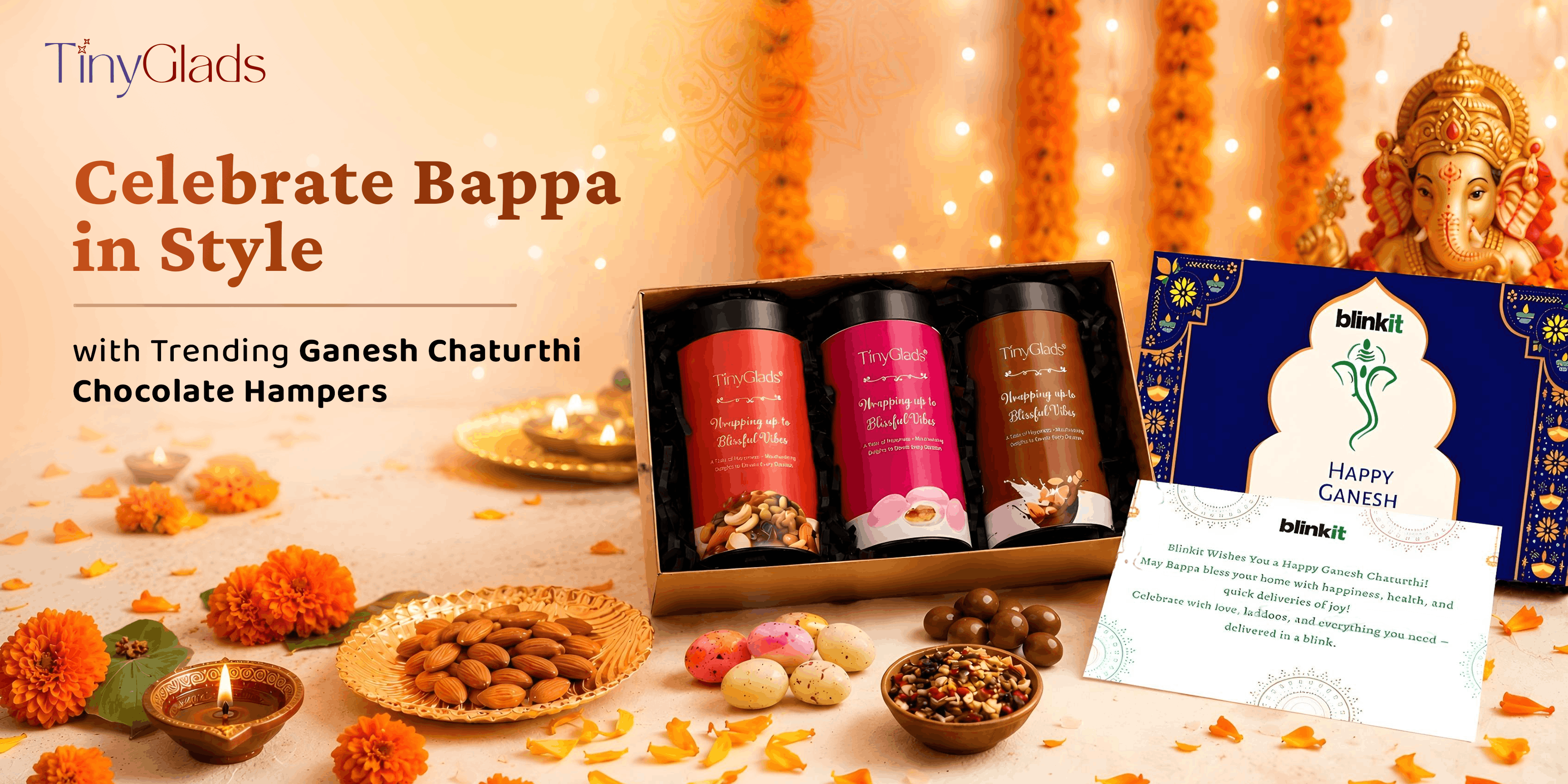 Celebrate Bappa in Style with Trending Ganesh Chaturthi Chocolate Hampers