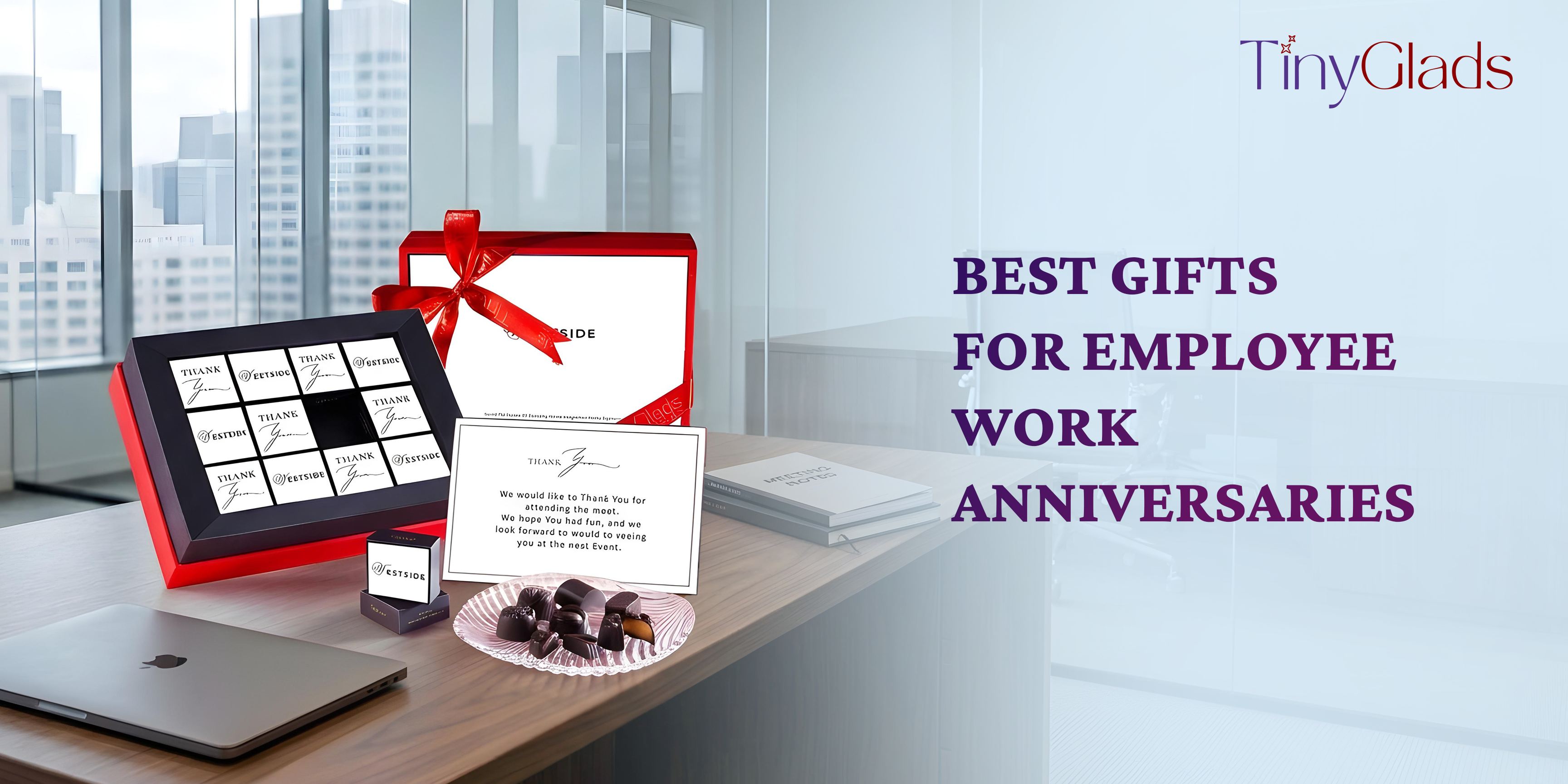 Best Gifts for Employee Work Anniversaries