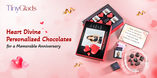 Heart Divine Personalized Chocolates for a Memorable Anniversary