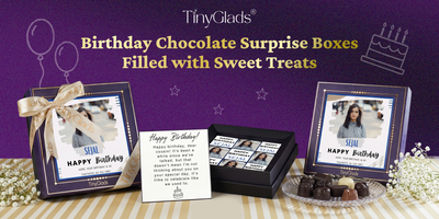 Birthday Chocolate Surprise Boxes Filled with Sweet Treats