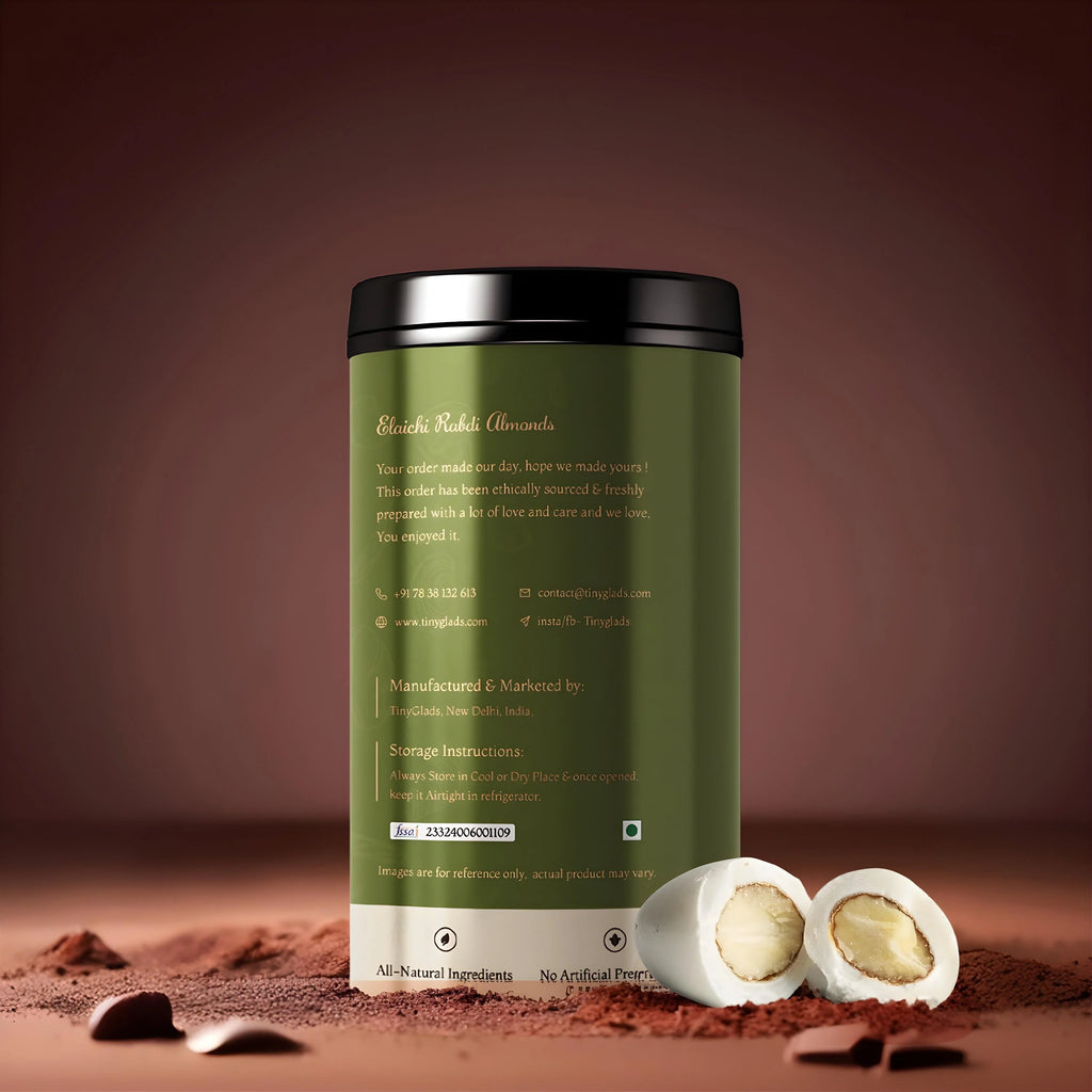 Chocolates Coated Elaichi Rabdi Almonds Jar