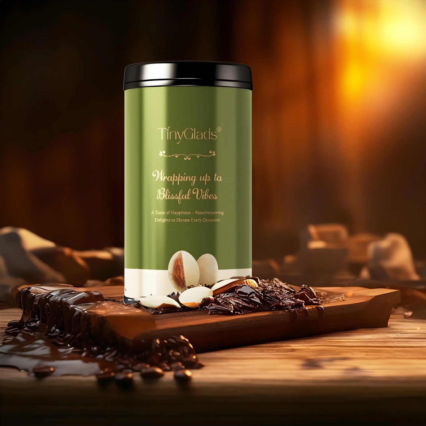 Chocolates Coated Elaichi Rabdi Almonds Jar