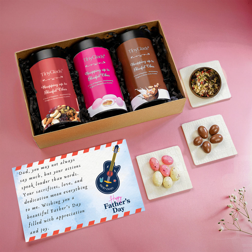 Father’s Day Premium Flavoured Jar Gift Hamper – 3 Jars Inside
