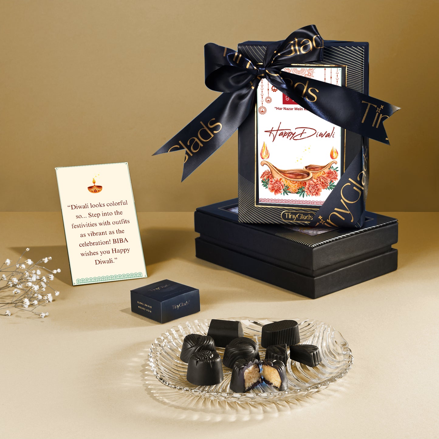Festive Diwali Truffle Box with 6 Chocolates