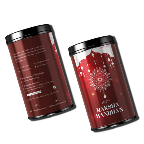 TinyGlads Rakhi Blessings Chocolate Truffle Jar | 12 Gourmet Truffles