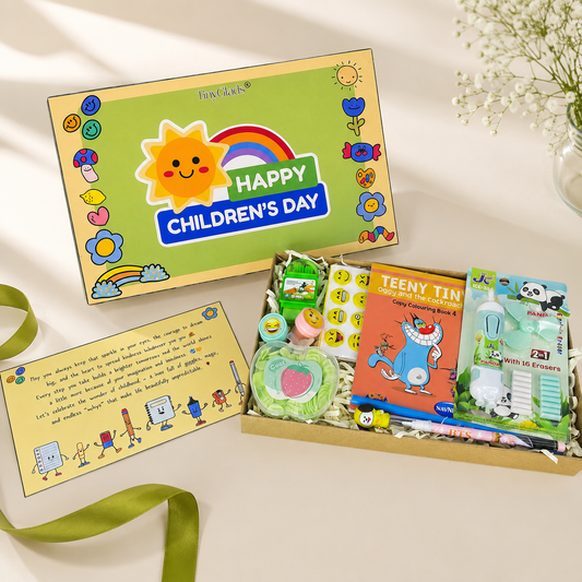 TinyGlads Bright Minds Children's Day Activity Hamper | Creative Gift Box