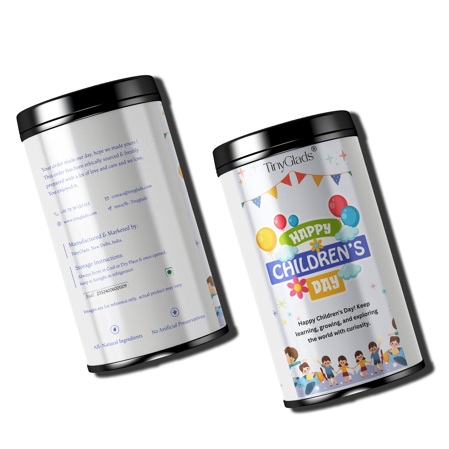 TinyGlads Little Celebration Chocolate Jar | 12 Gourmet Truffles