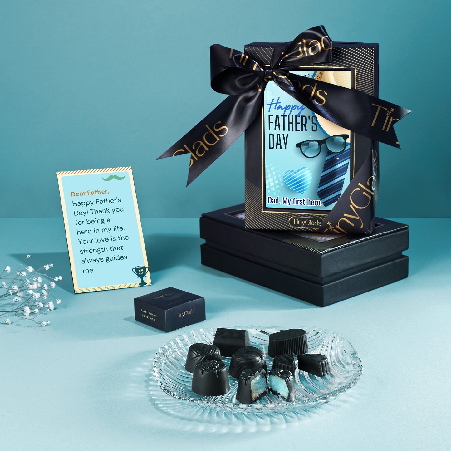Father’s Day Keepsake Chocolate Box for Dad – 6 Chocolates
