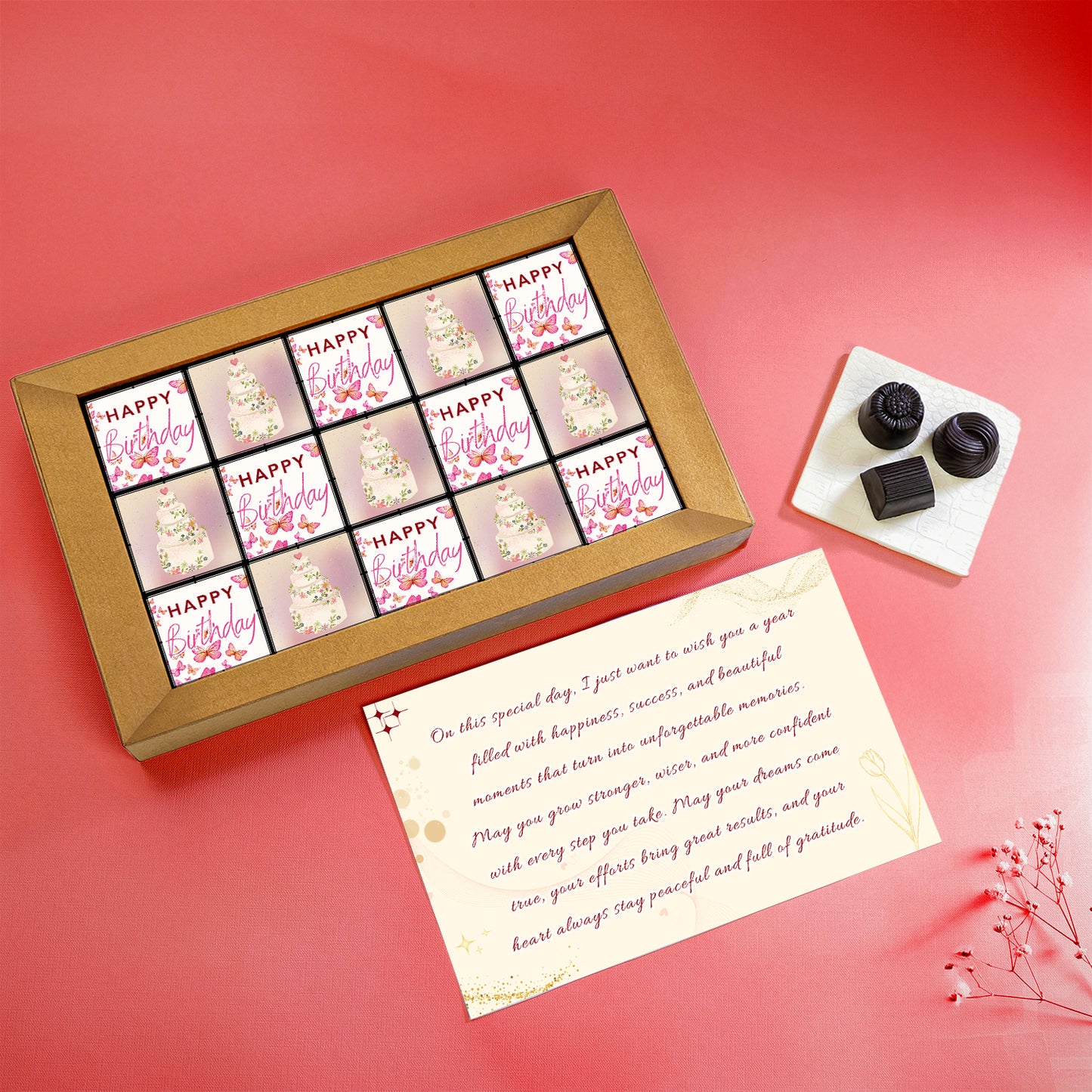 A Sweet Celebration in Every Bite | 15 Truffle Birthday Gift Box
