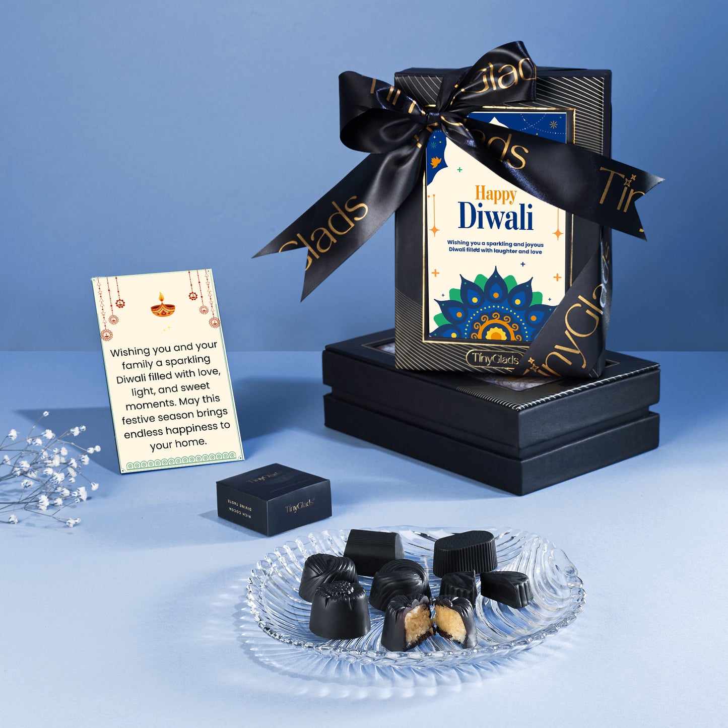 Personalised Photo Frame Diwali Chocolate Box