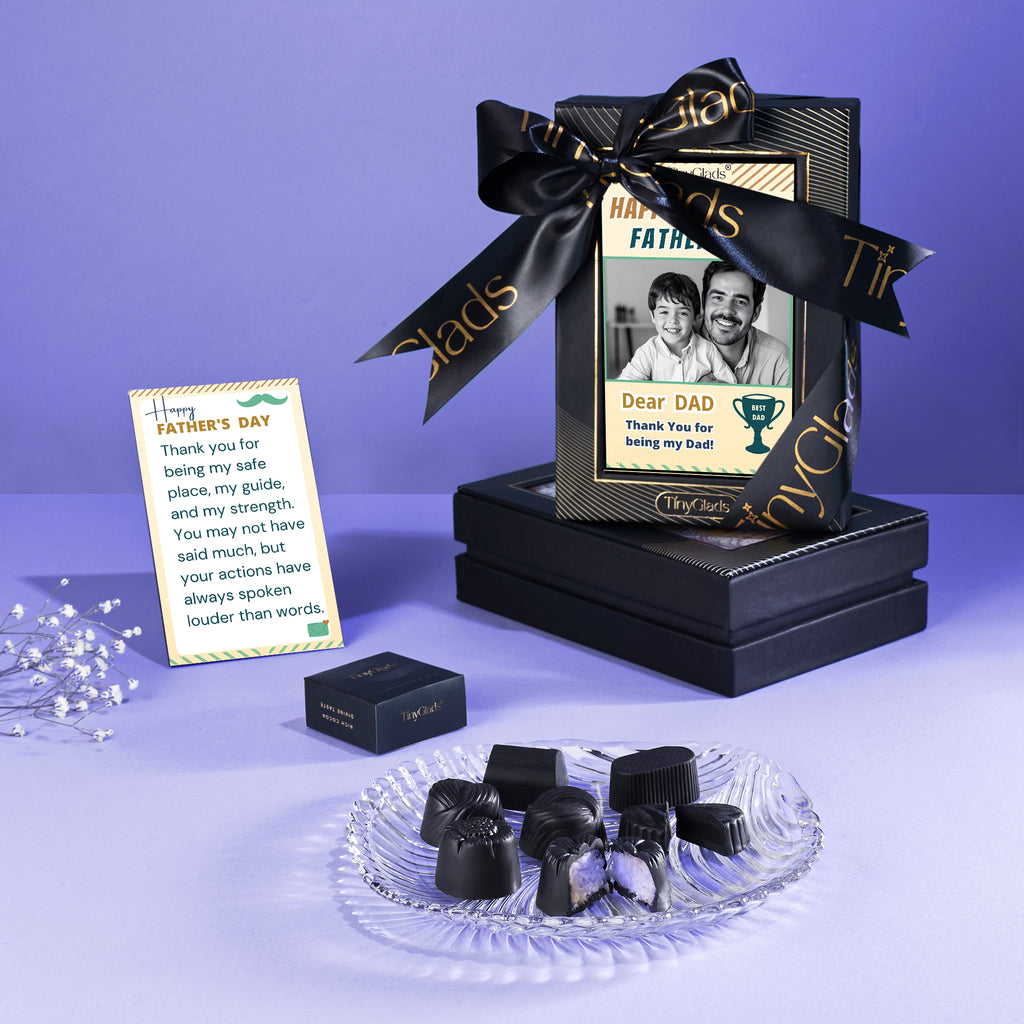 Best Dad Personalized Chocolate Box – 6 Pcs