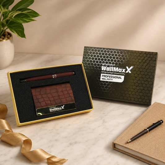 Premium Corporate Card Holder & Pen Gift Set