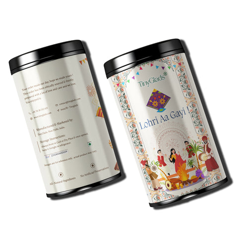 TinyGlads Lohri Special Chocolate Truffle Jar | 12 Chocolates