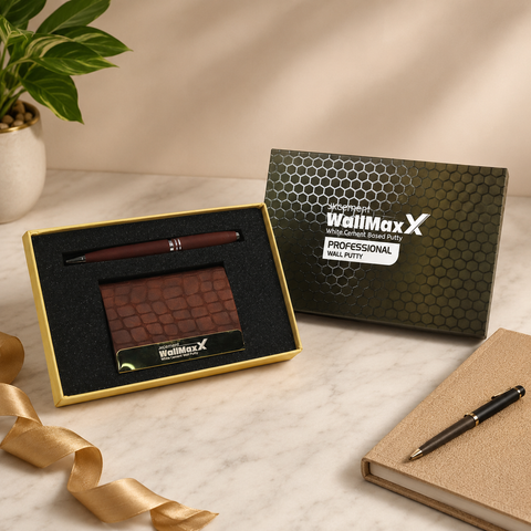 Premium Corporate Card Holder & Pen Gift Set