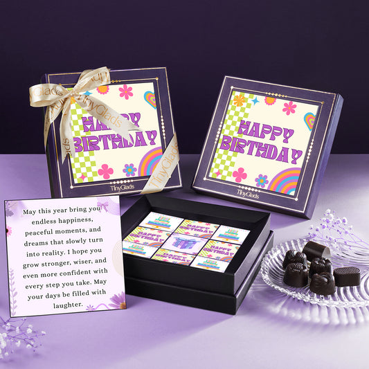 Nine Assorted Bites, One Beautiful Birthday Gift