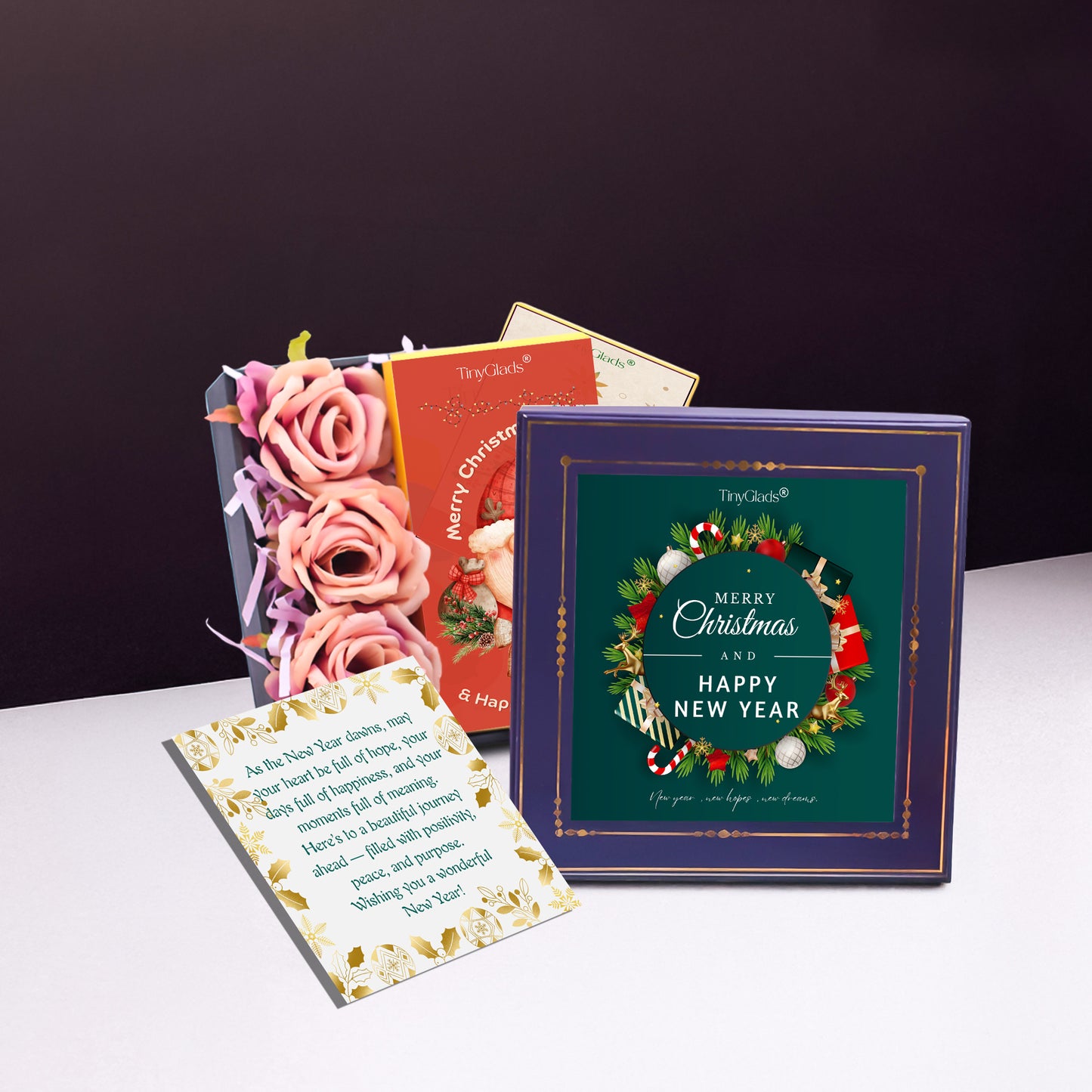 New Year Chocolate Bar Gift