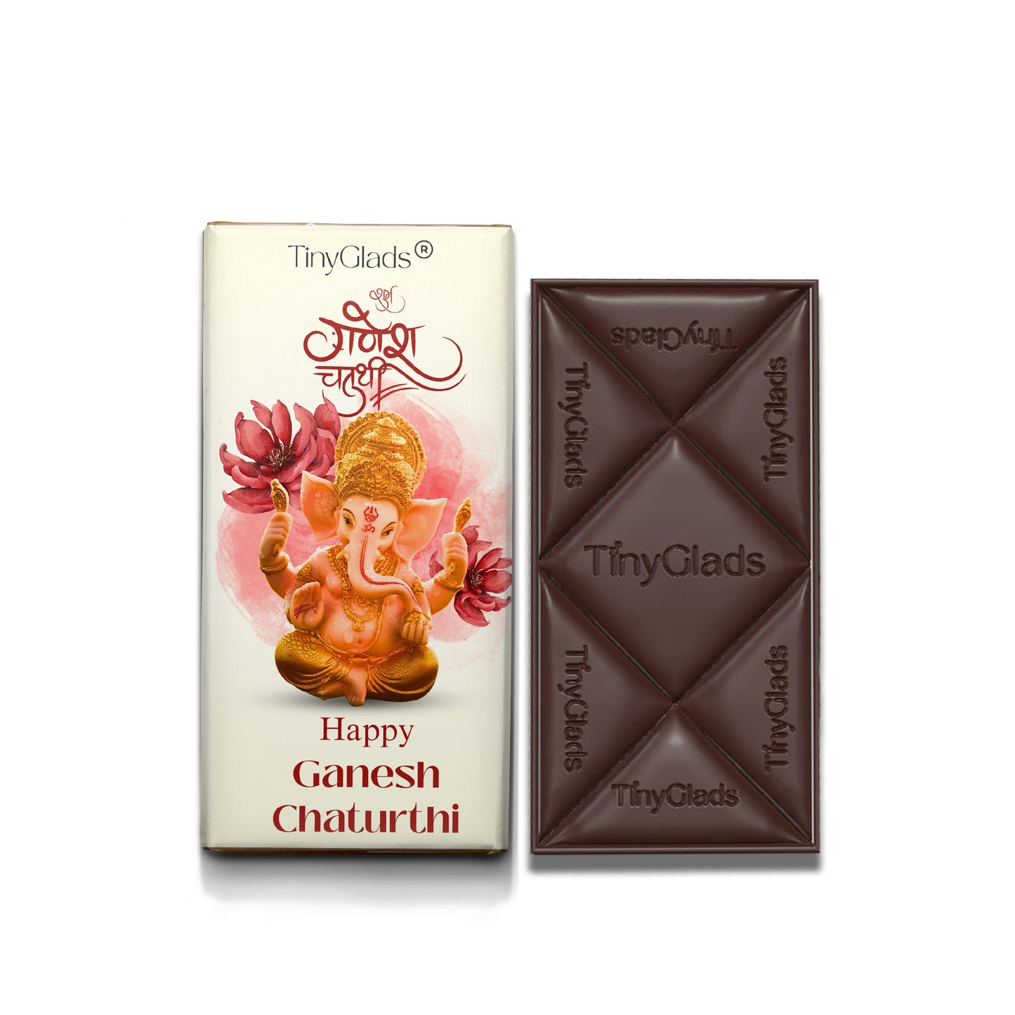 Ganesh Chaturthi Chocolate Bar | Almond & Cranberry Premium Chocolate