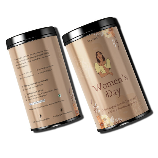 TinyGlads Women's Day Chocolate Gift Jar | 250gms