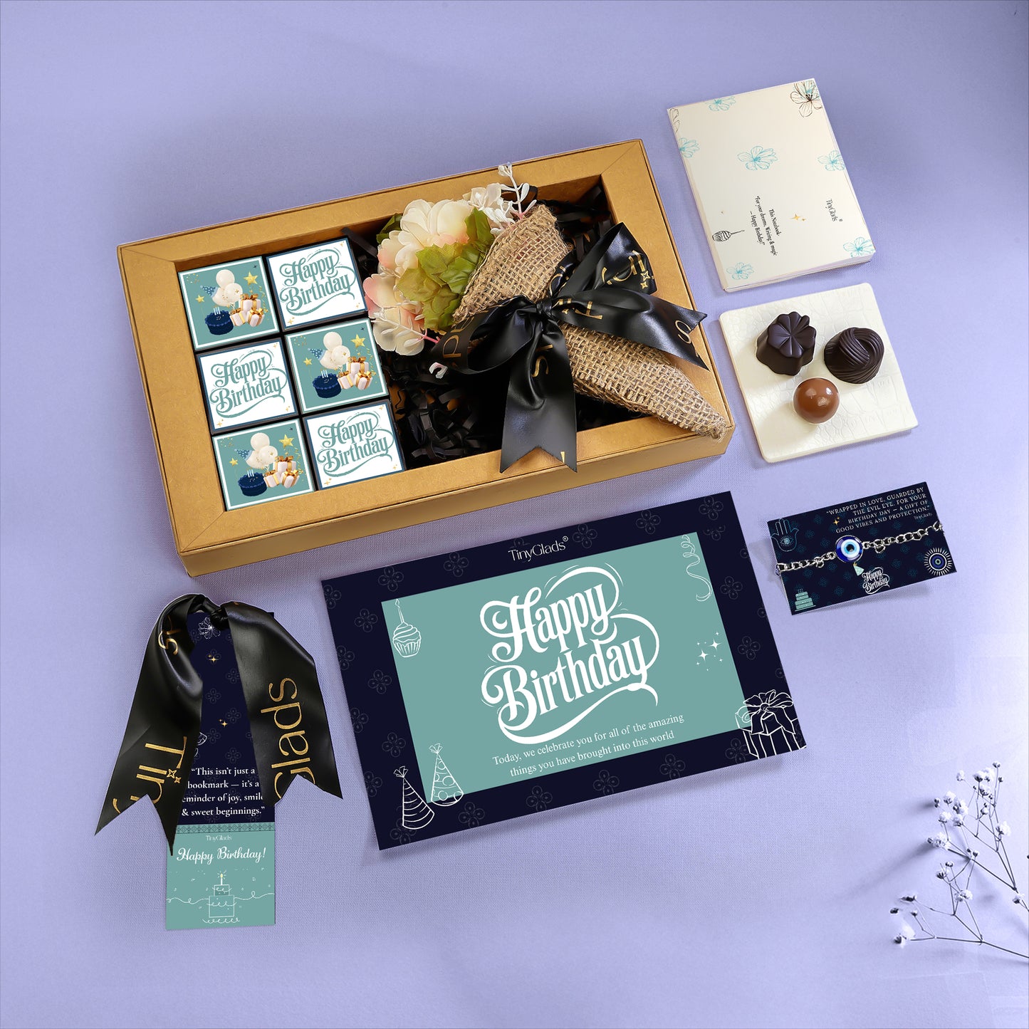 Ultimate Birthday Hamper for Her/Him – Chocolates, Flowers & Gifts
