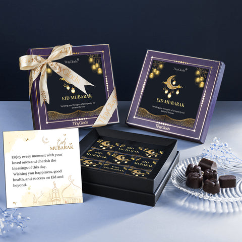 TinyGlads Gourmet Eid Chocolate Gift Box | 9 Premium Truffles