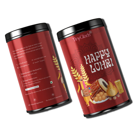 TinyGlads Lohri Delight Chocolate Truffle Jar | 12 Premium Truffles