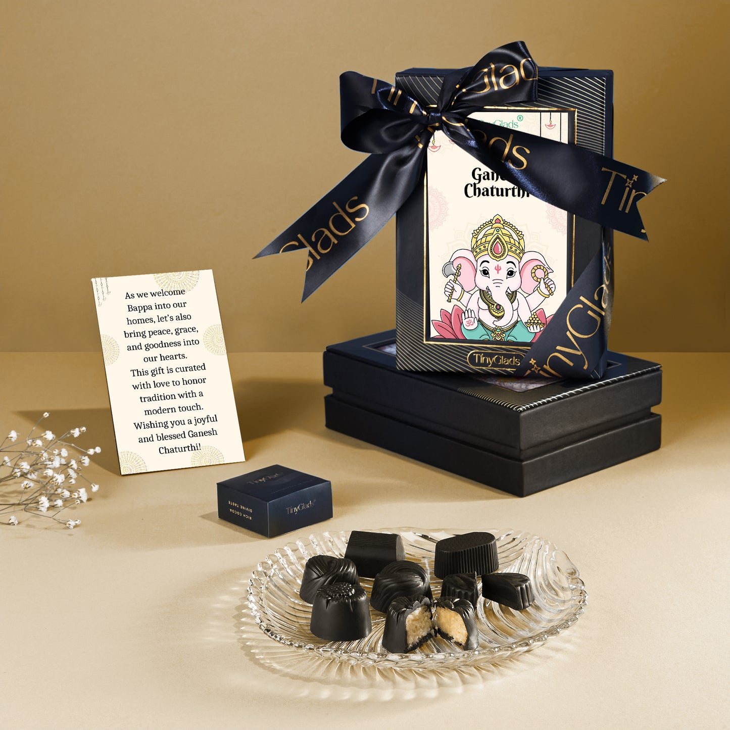 Ganesh Chaturthi Premium Chocolate Gift Box – 6 Pcs Truffles