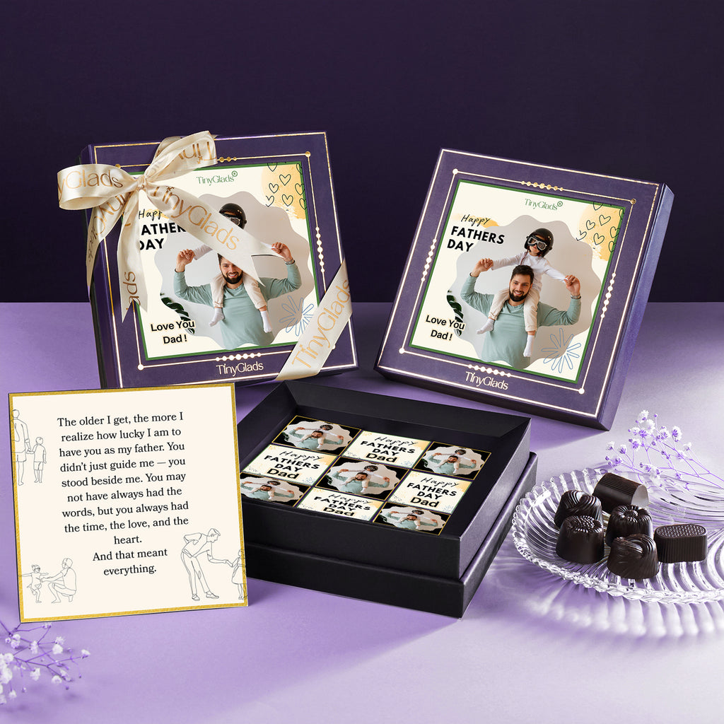 Customized Father’s Day Chocolate Gift Set