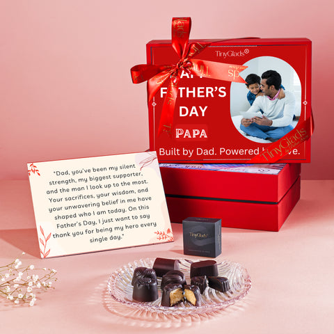 Love You Dad Premium Chocolate Box – 12 Pcs Inside