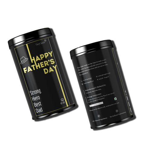 Strong Hero Best Dad Chocolate Jar