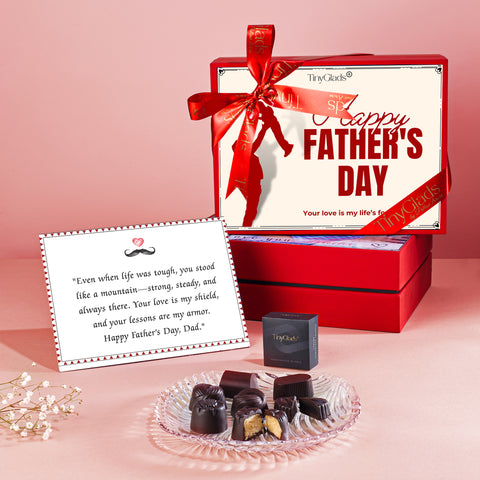 Sweet Memories Father’s Day Chocolate Gift Box – 12 Pcs
