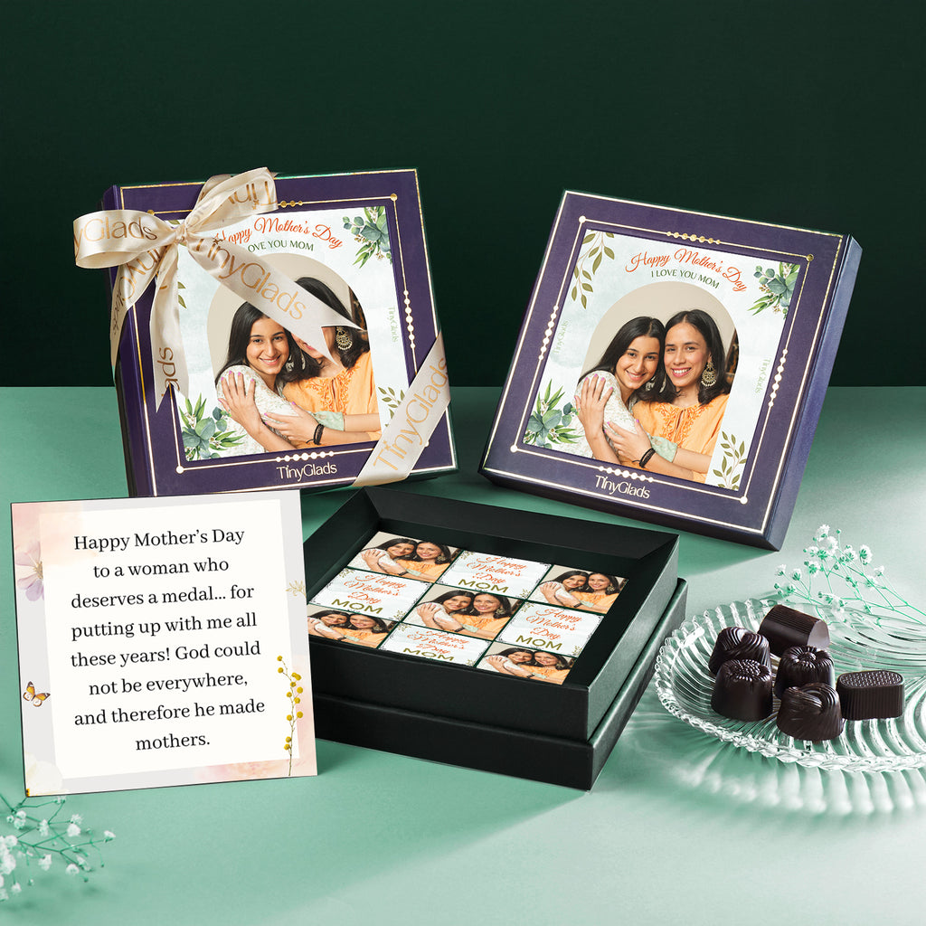 Photo Memory Mother’s Day Chocolate Gift Box | 6 Pcs