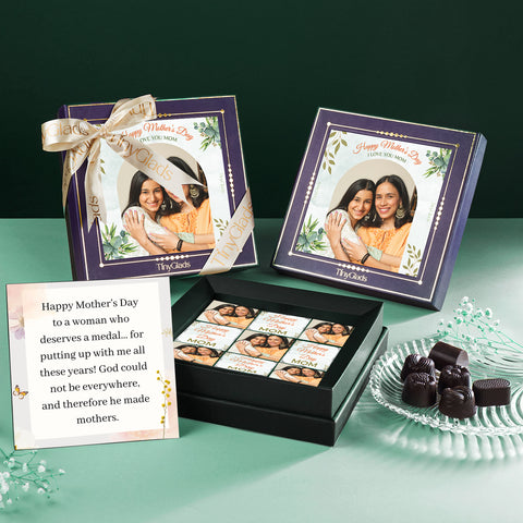Photo Memory Mother’s Day Chocolate Gift Box | 6 Pcs
