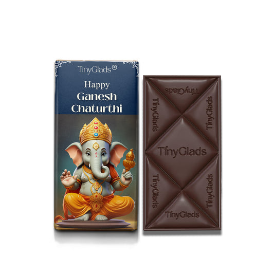 Happy Ganesh Chaturthi Chocolate Bar | Festive Gift