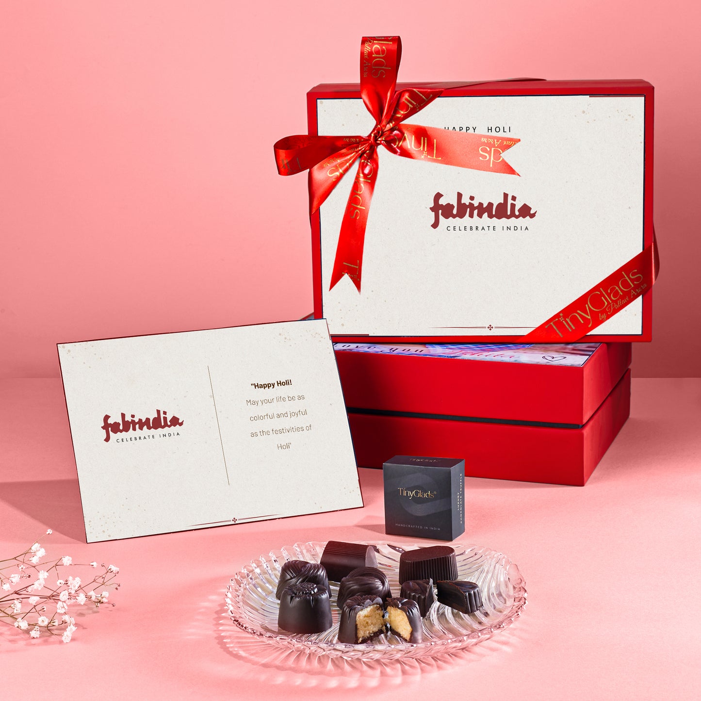 Corporate Chocolate Box with Logo and Special Message