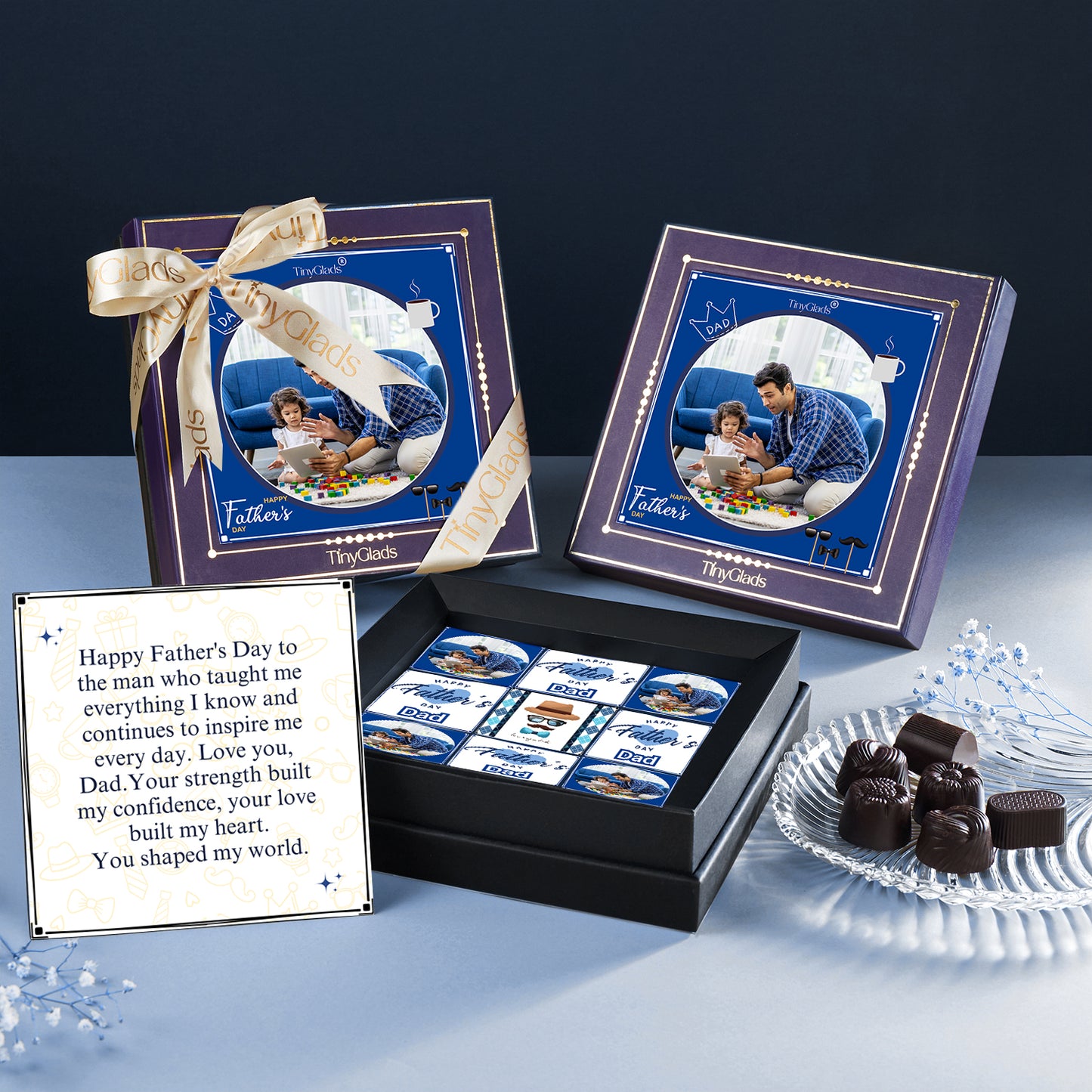 For the Man Who Means the World – Father’s Day Memory Box