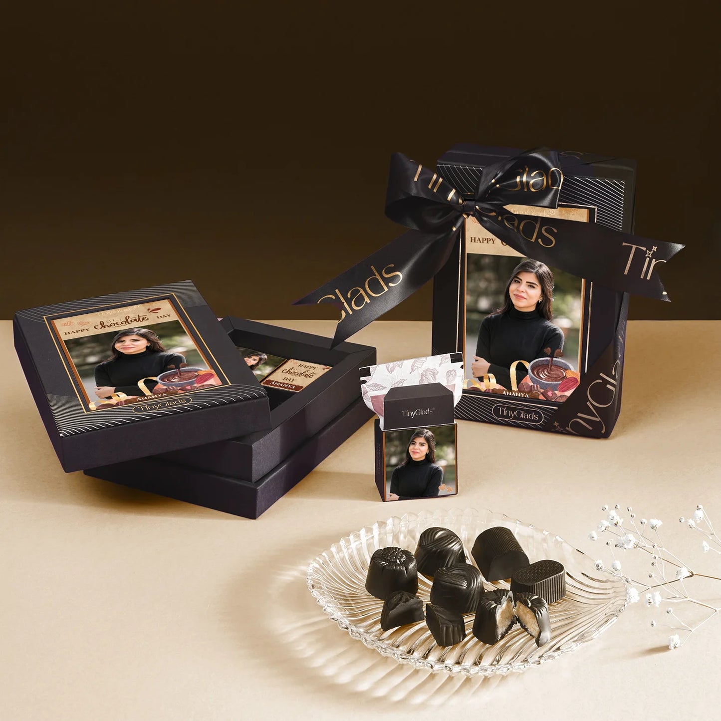 Personalised Chocolate Day Photoframe Chocolate Gifts