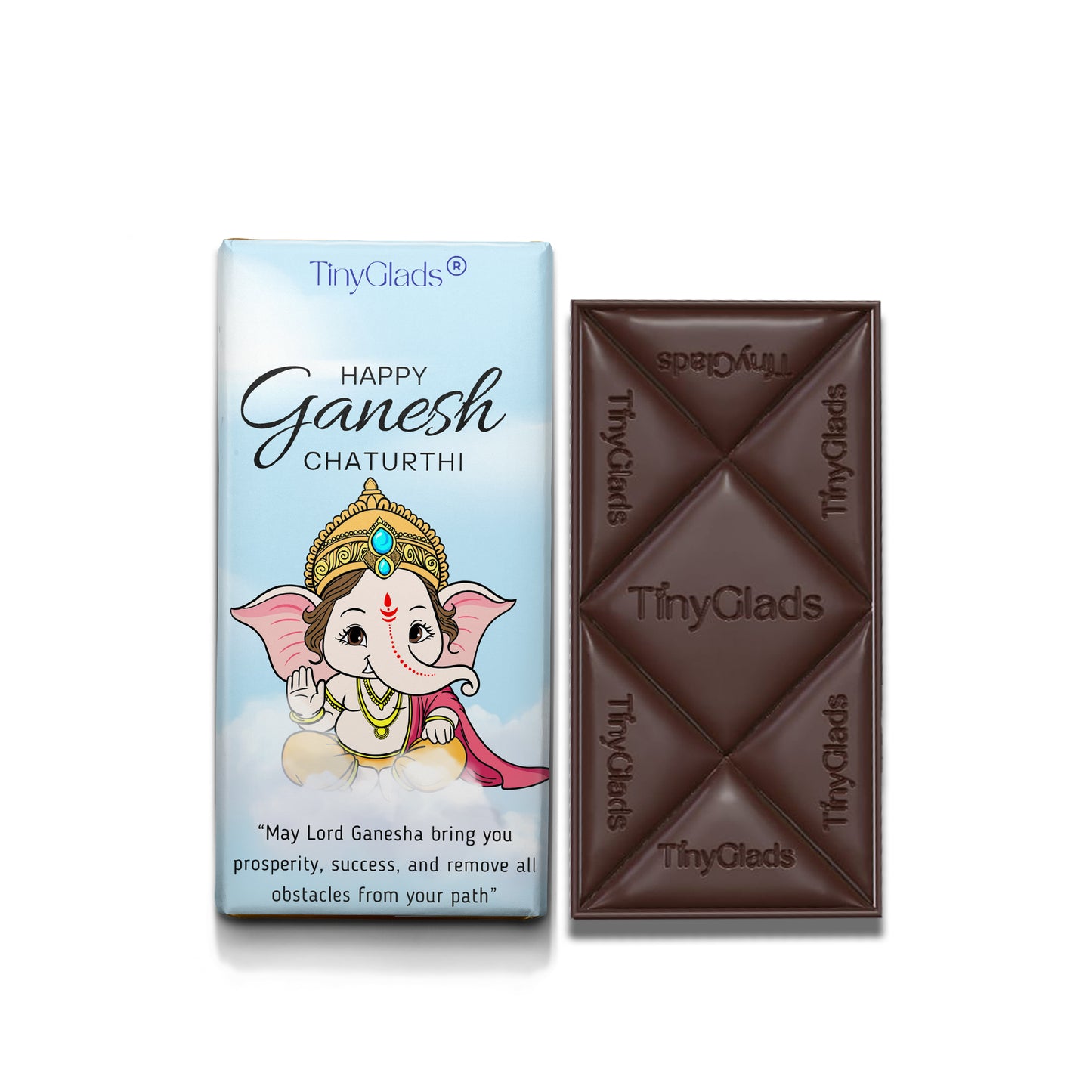 Lord Ganesha Special Chocolate Bar | Almond & Cranberry