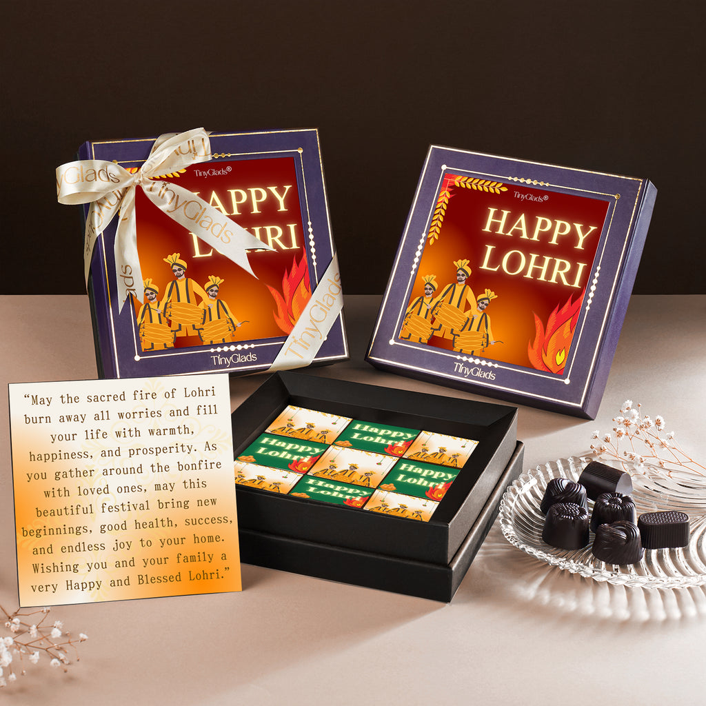 Harvest Celebration Chocolate Gift Box | 9 Chocolate Truffles