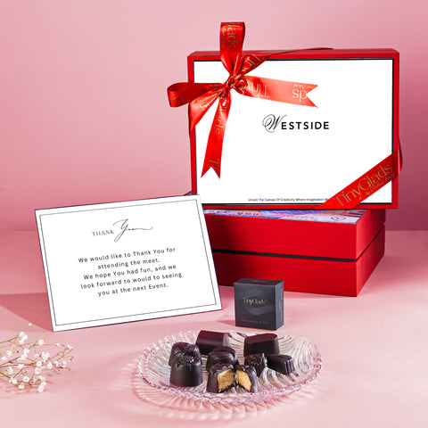 Corporate Personalized Chocolate Box with Special Message for Employees