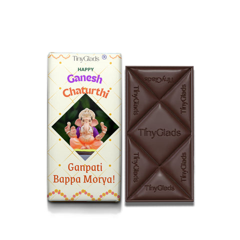 Divine Ganesh Chaturthi Chocolate Bar | Premium Festive Gift