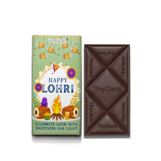 TinyGlads Harvest Bliss Lohri Chocolate Bar | 80g