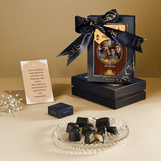 TinyGlads Custom Eid Chocolate Gift Box | 6 Assorted Truffles